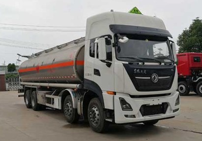 國六東風(fēng)天龍前四后八鋁合金油罐車(chē)圖片 國六東風(fēng)天龍前四后八鋁合金油罐車(chē)圖片