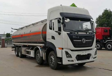 國六東風(fēng)天龍前四后八鋁合金油罐車(chē)圖片 國六東風(fēng)天龍前四后八鋁合金油罐車(chē)圖片