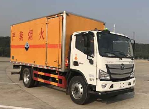 國六福田歐馬可腐蝕性物品廂式運輸車(chē)圖片 國六福田歐馬可腐蝕性物品廂式運輸車(chē)圖片