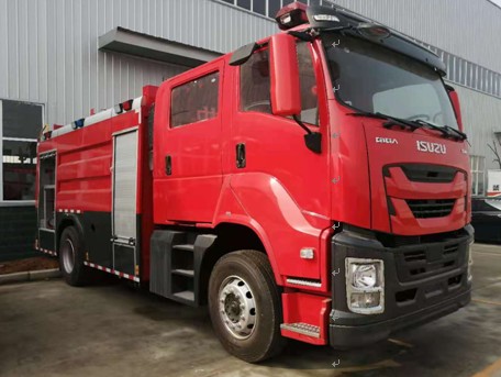 國六慶鈴6噸泡沫消防車(chē)圖片 國六慶鈴6噸泡沫消防車(chē)圖片