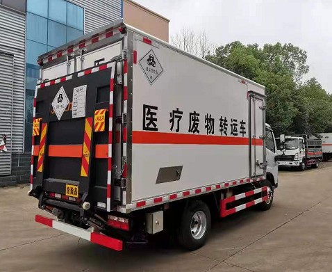 國六東風(fēng)藍牌醫療廢物轉運車(chē)圖片 國六東風(fēng)藍牌醫療廢物轉運車(chē)圖片