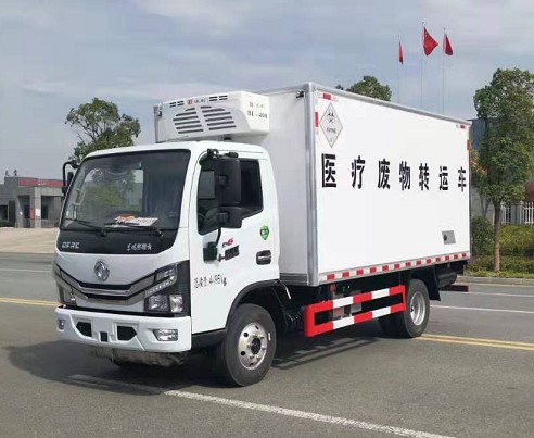 國六東風(fēng)藍牌醫療廢物轉運車(chē)圖片 國六東風(fēng)藍牌醫療廢物轉運車(chē)圖片