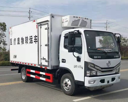 國六東風(fēng)藍牌醫療廢物轉運車(chē)圖片 國六東風(fēng)藍牌醫療廢物轉運車(chē)圖片