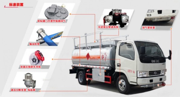 油罐車(chē)主要結構介紹 油罐車(chē)主要結構介紹