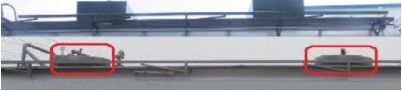 國六東風(fēng)天錦小三軸8類(lèi)腐蝕性物品罐式運輸車(chē)罐頂圖片 國六東風(fēng)天錦小三軸8類(lèi)腐蝕性物品罐式運輸車(chē)罐頂圖片