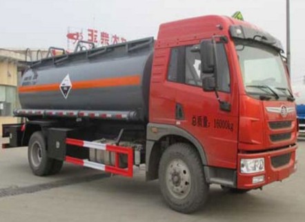 解放龍V單橋DLQ5160GFWC5型腐蝕性物品罐式運輸車(chē) 解放龍V單橋DLQ5160GFWC5型腐蝕性物品罐式運輸車(chē)