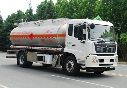 國六東風(fēng)天錦14.2方鋁合金運油車(chē) 國六東風(fēng)天錦14.2方鋁合金運油車(chē)