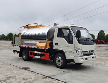 3.7立方福田藍牌普通型瀝青灑布車(chē) 3.7立方福田藍牌普通型瀝青灑布車(chē)