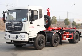 國六東風(fēng)天錦小三軸勾臂垃圾車(chē) 國六東風(fēng)天錦小三軸勾臂垃圾車(chē)