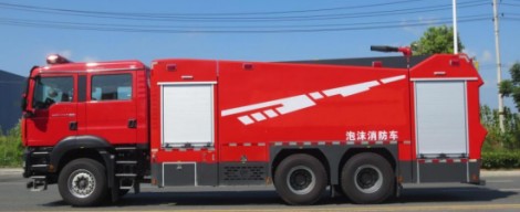 消防車(chē)上裝結構圖片 消防車(chē)上裝結構圖片